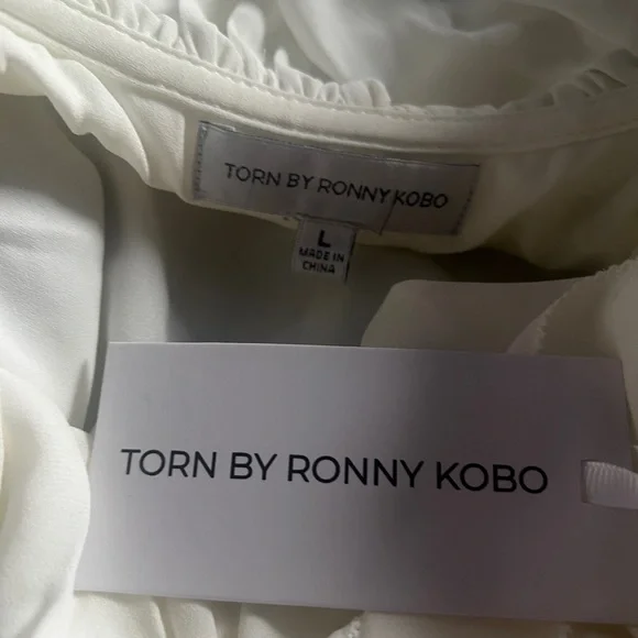 Torn by Ronny Kobo Soraya Ruffle Blouse - Picture 11 of 11